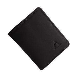 Men Cowhide wallet- Black